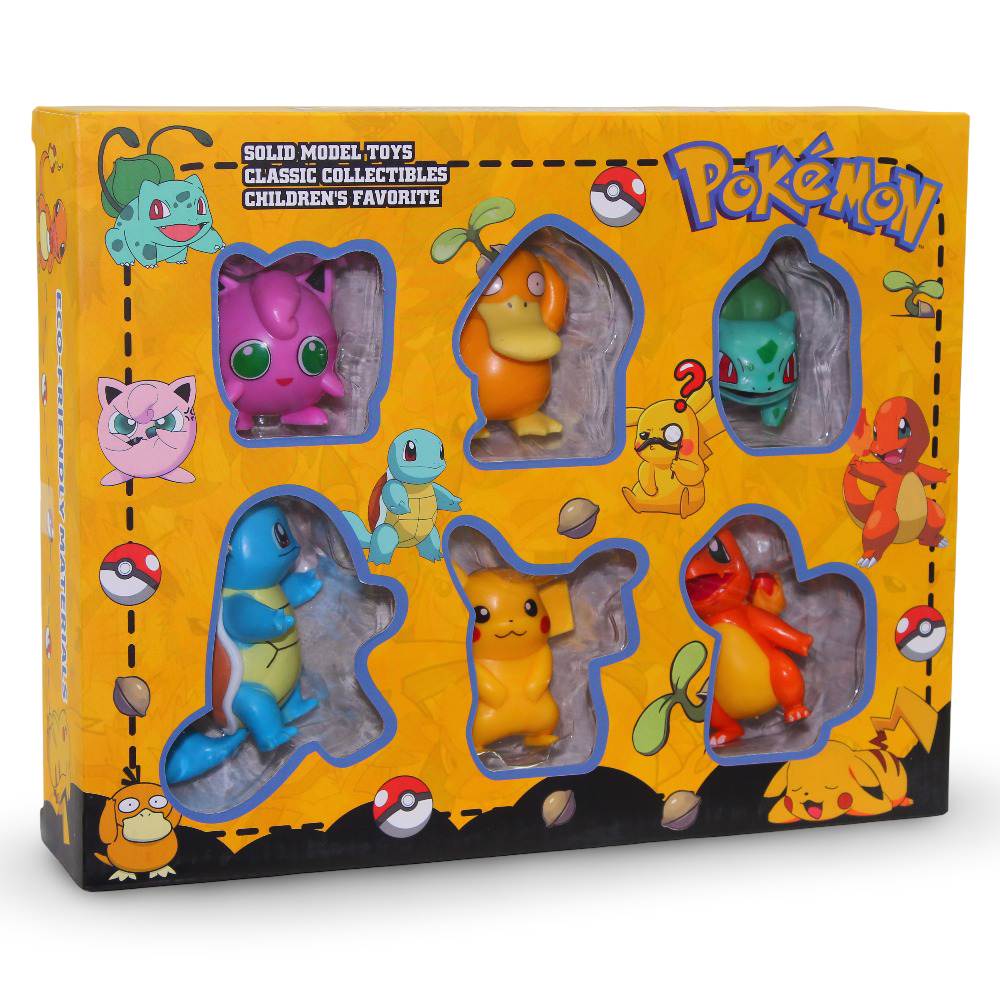 Pokémon Character Figures in Box