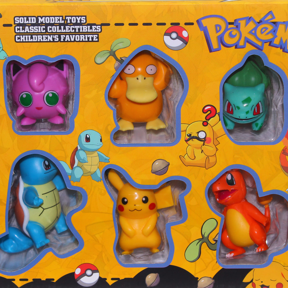Pokémon Character Figures in Box