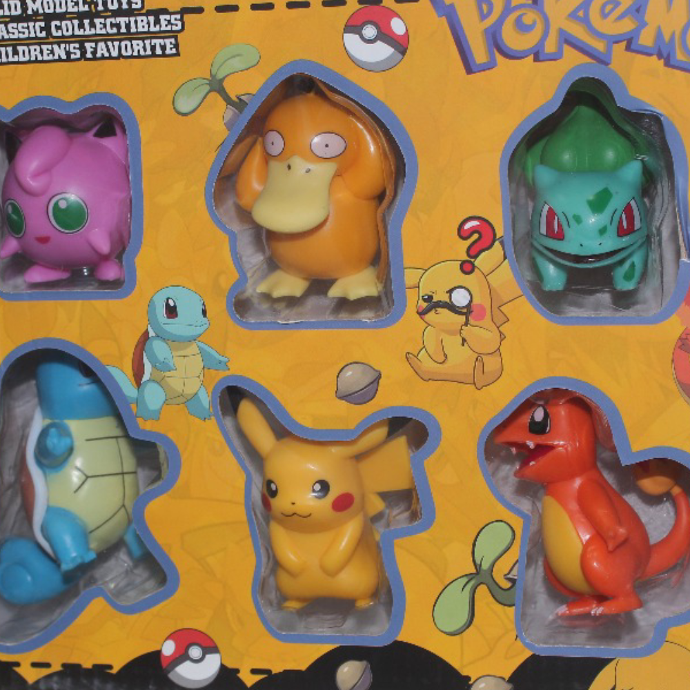 Pokémon Character Figures in Box
