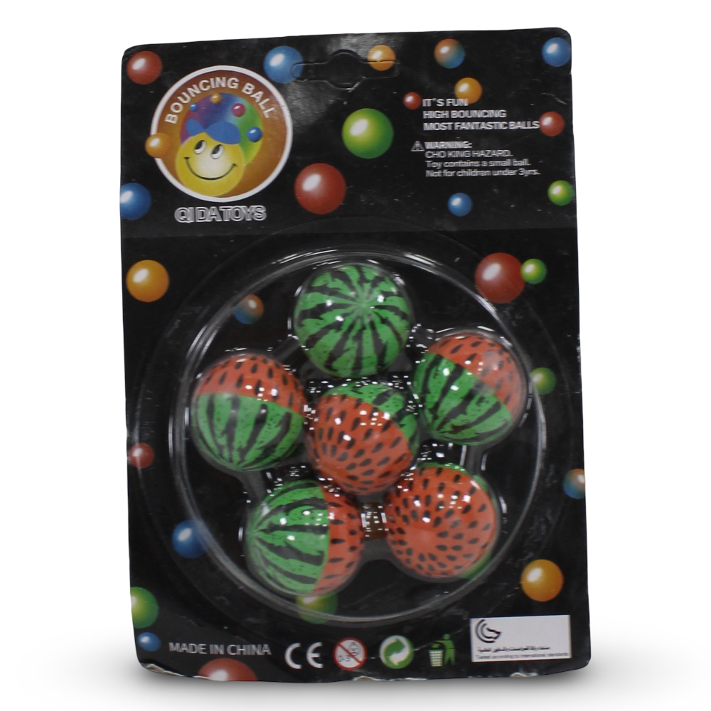 Bouncing Ball Set - 6 Pcs