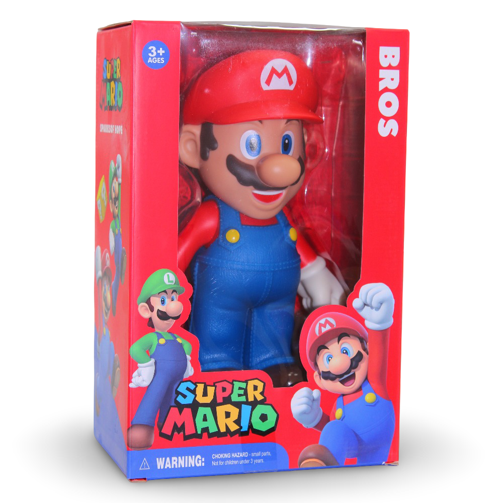 Super Mario Battery-Operated Action Figure - Red