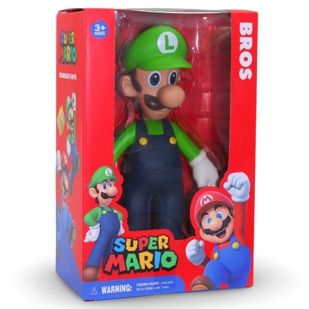 Super Mario's Luigi Battery-Operated Action Figure - Green