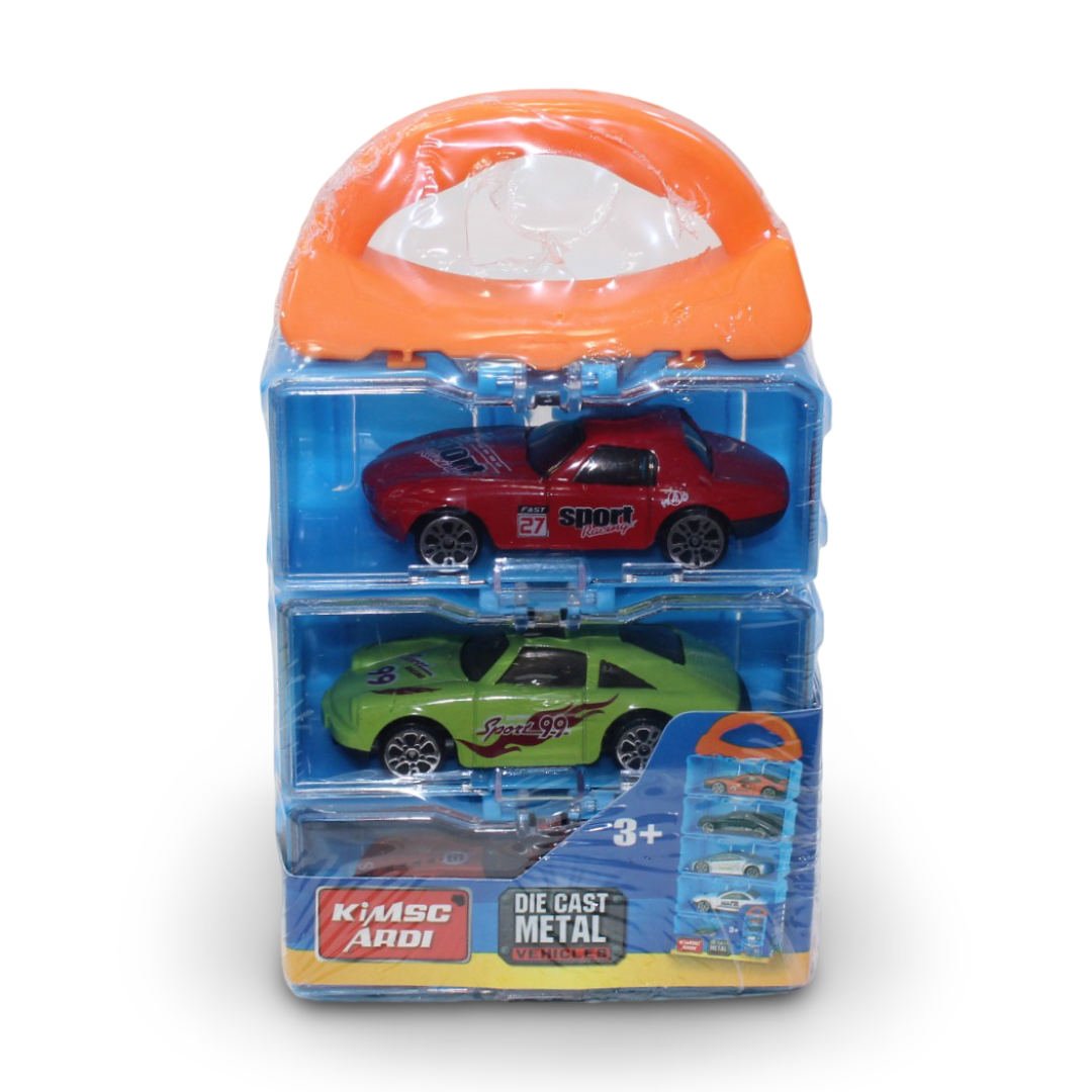 Kidami Die-Cast Metal Toy Cars – 12Pcs