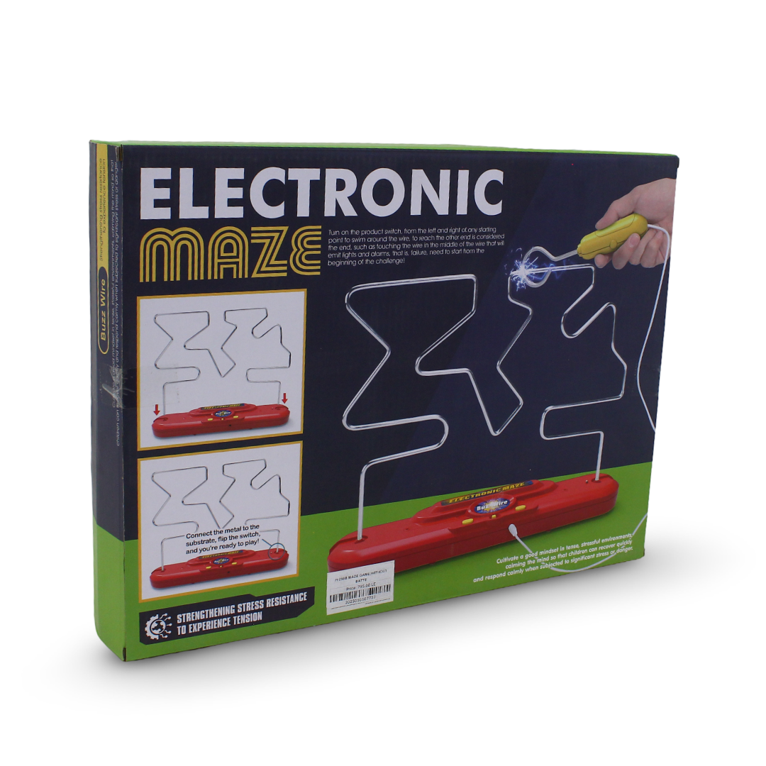 Electronic Maze "Buzz Wire" Challenge Game