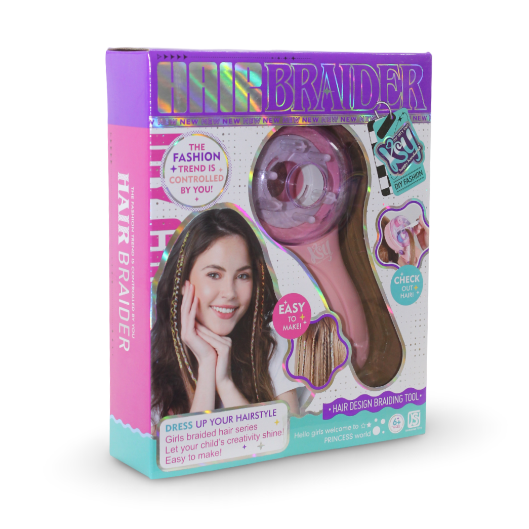 Ksy DIY Fashion Hair Braider Toy Set
