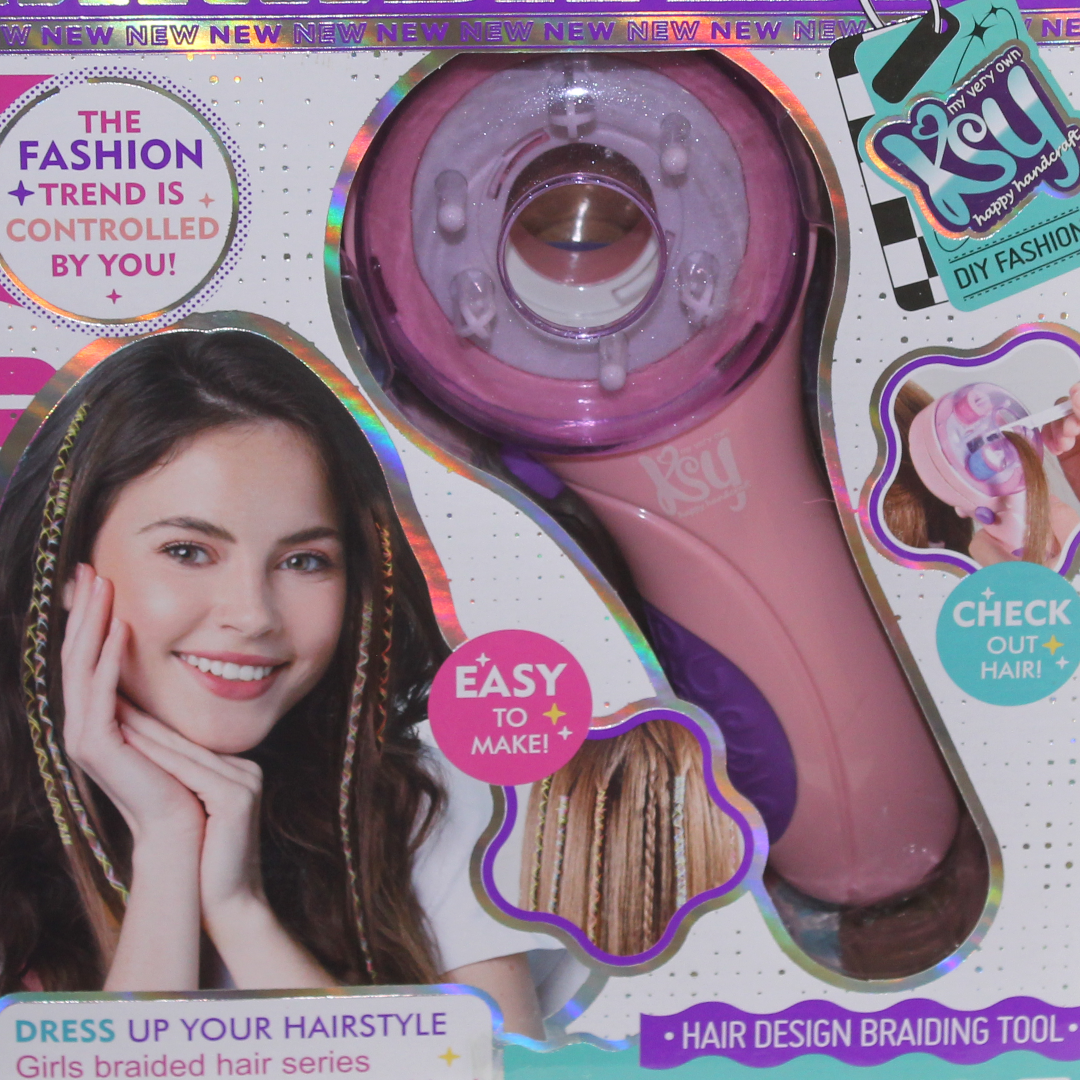 Ksy DIY Fashion Hair Braider Toy Set