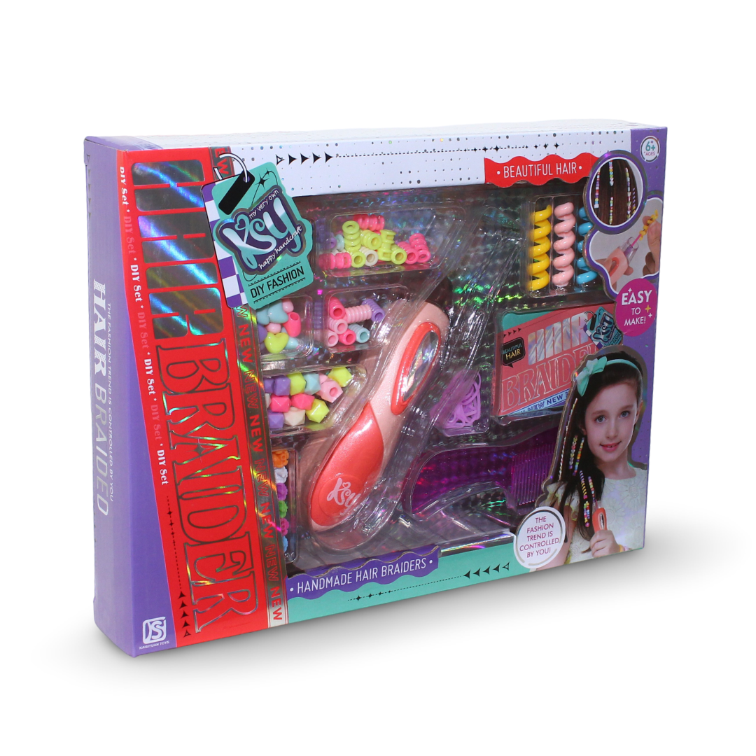 Mega Girls Creators Hair Braider Set - Toys - Ksy