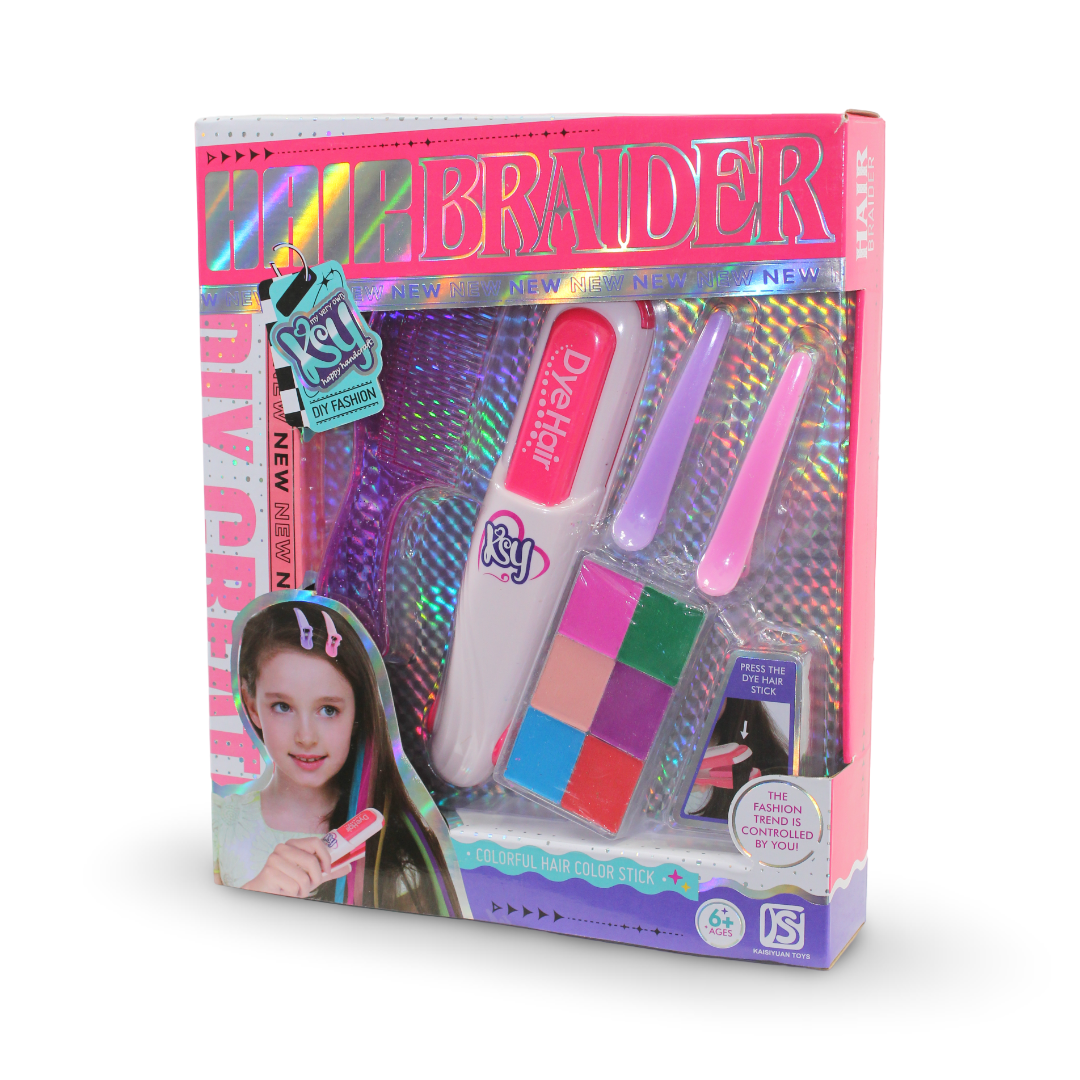 Ksy Braided Beautiful Hair Coloring  Set