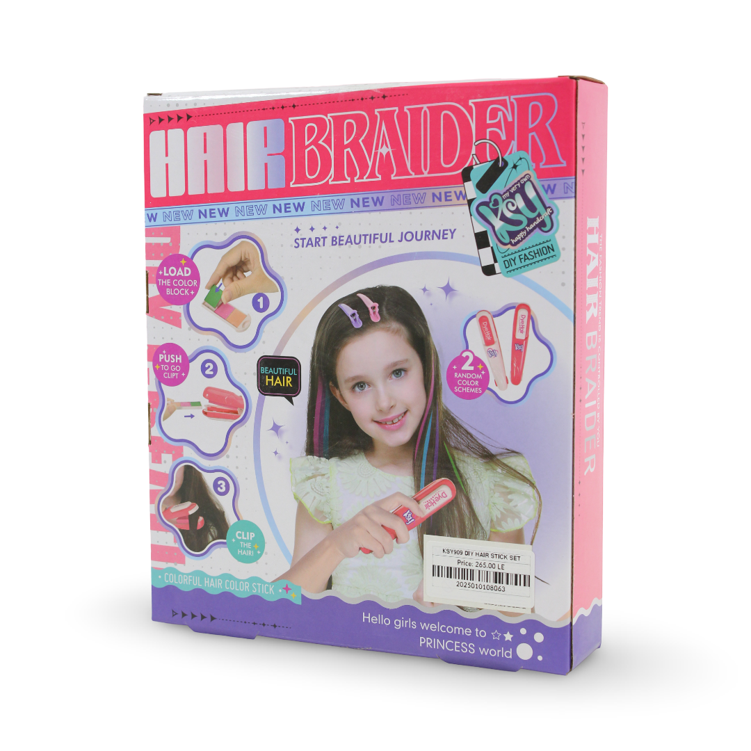 Ksy Braided Beautiful Hair Coloring  Set