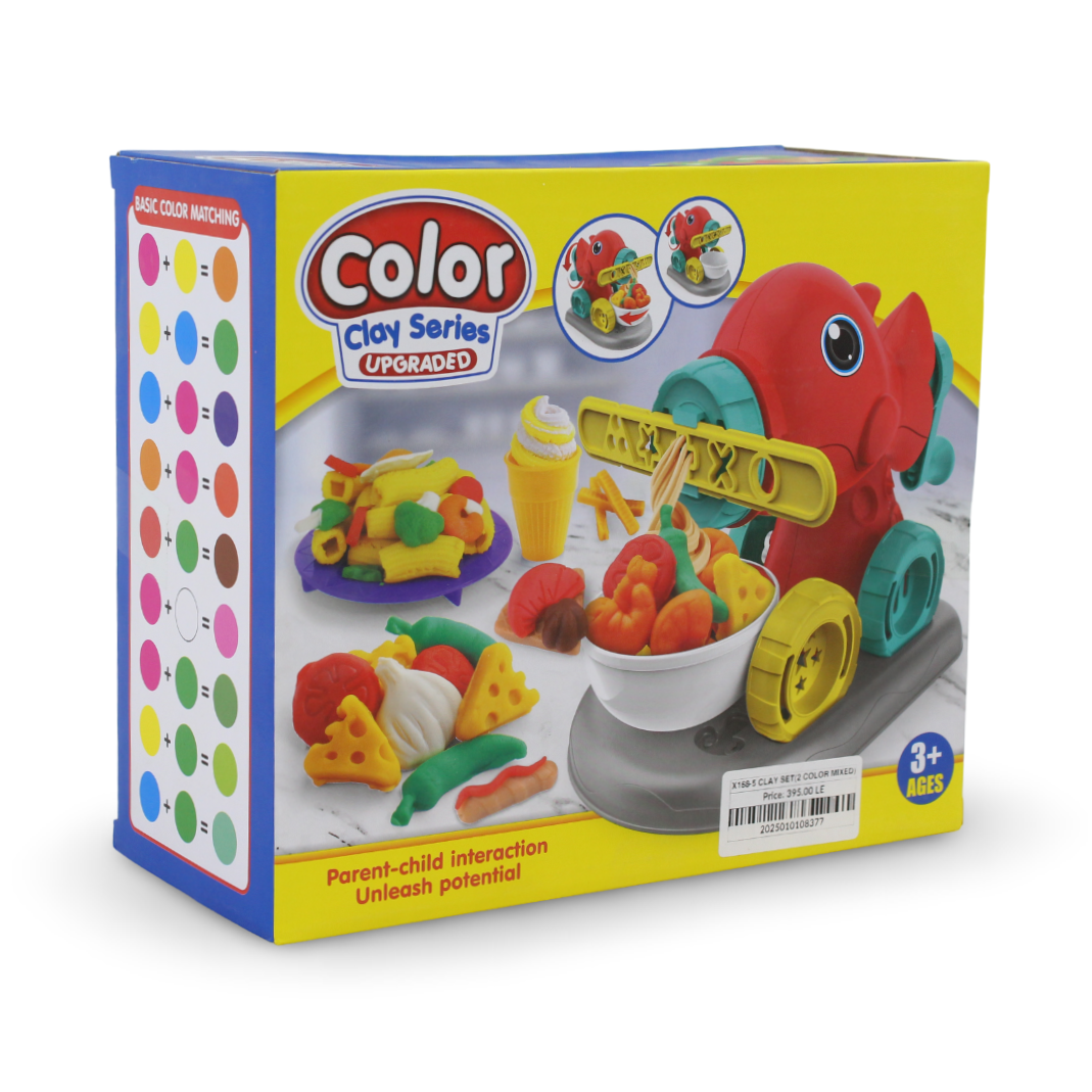 Color Clay Series Upgraded Noodle Machine Playset