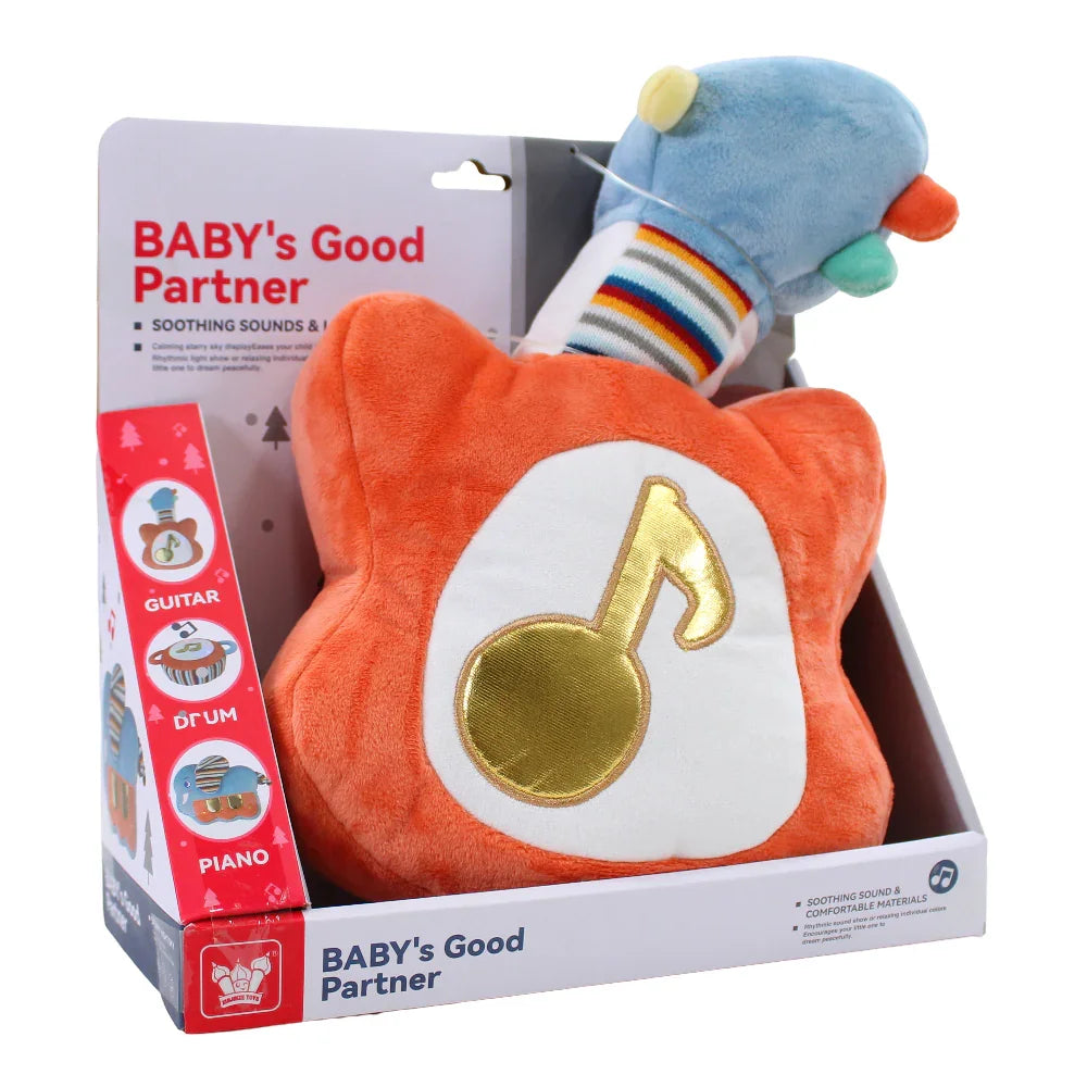 Plush Sound and Light Guitar - Toys - OKO
