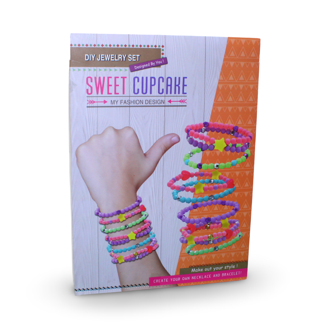 Sweet Cupcake DIY Jewelry Set