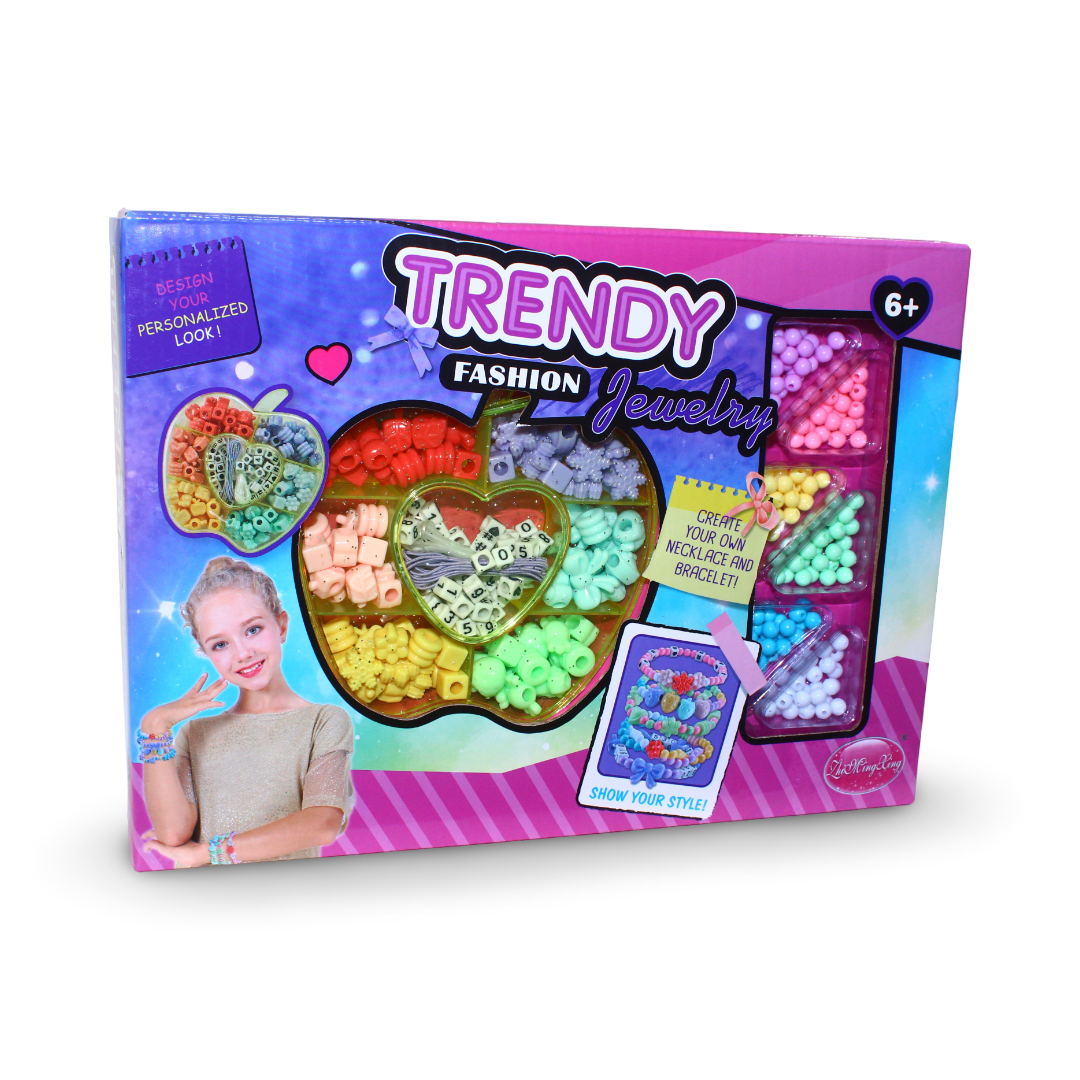 Trendy Fashion Jewelry DIY Bead and Bracelet Making Kit