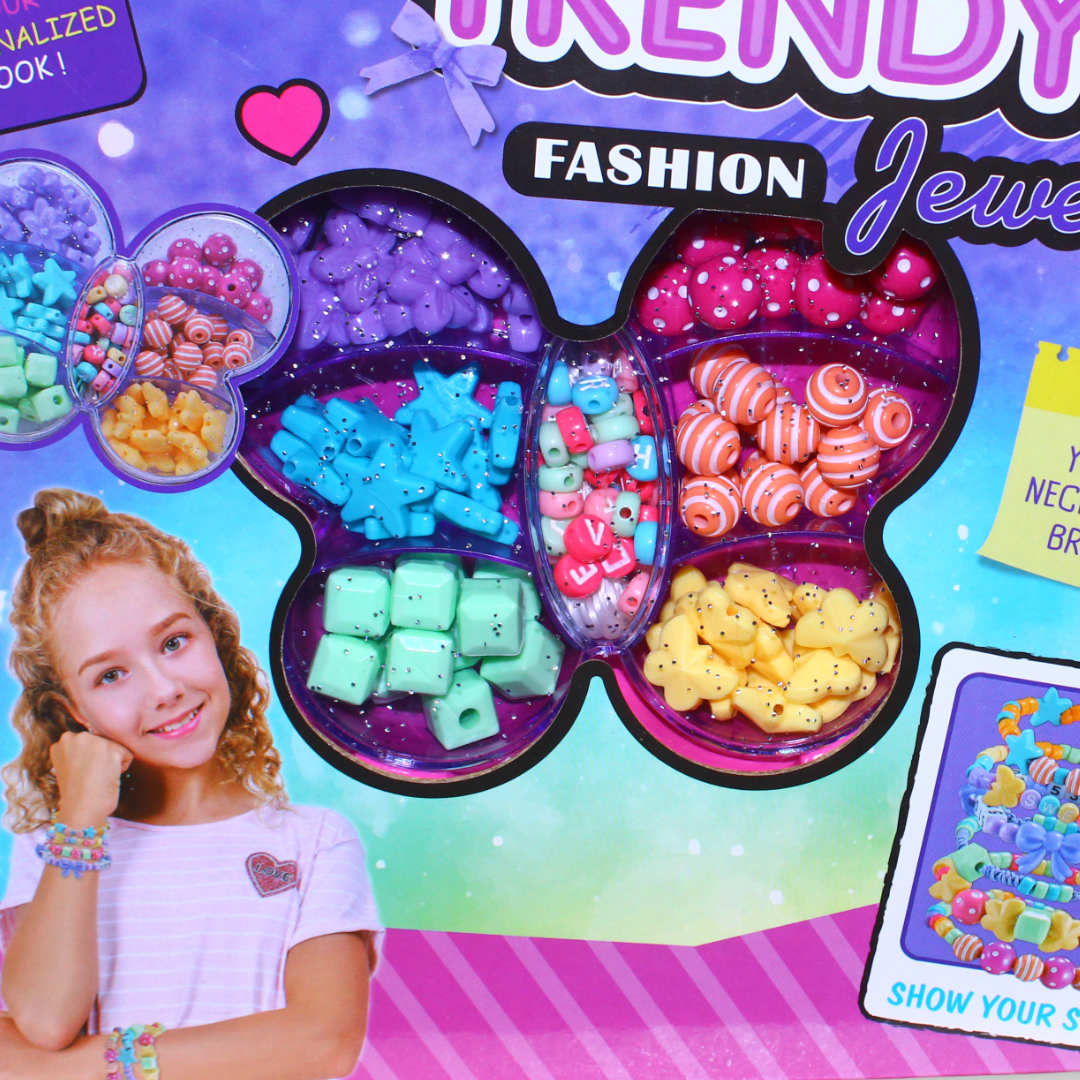 Trendy Fashion Jewelry DIY Bead-Making Kit Butterfly-Shaped