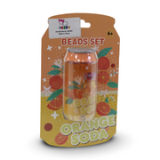 4 Baby Beads Set Orange Soda