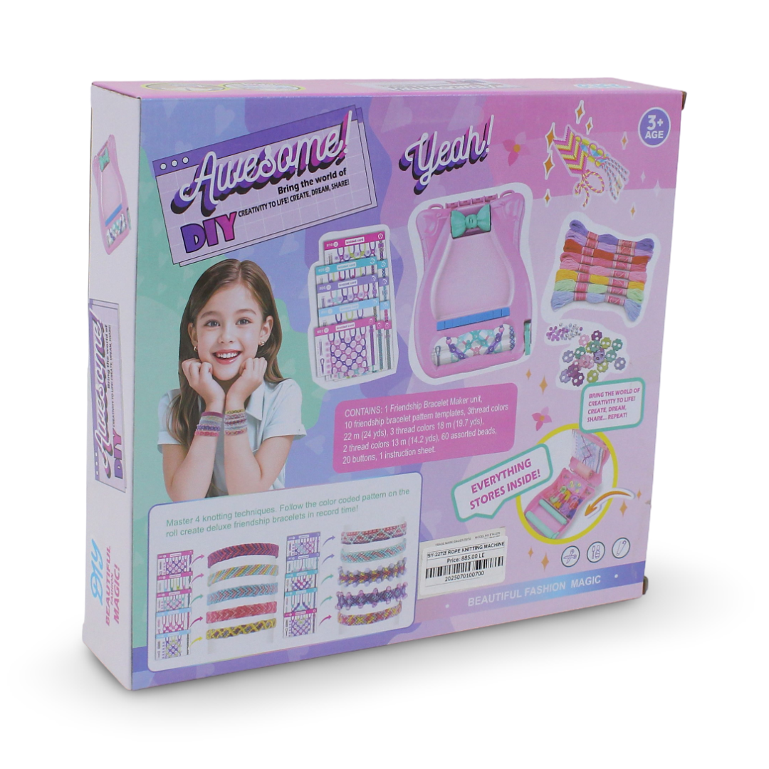 Awesome DIY Make It Real Friendship Bracelet Maker