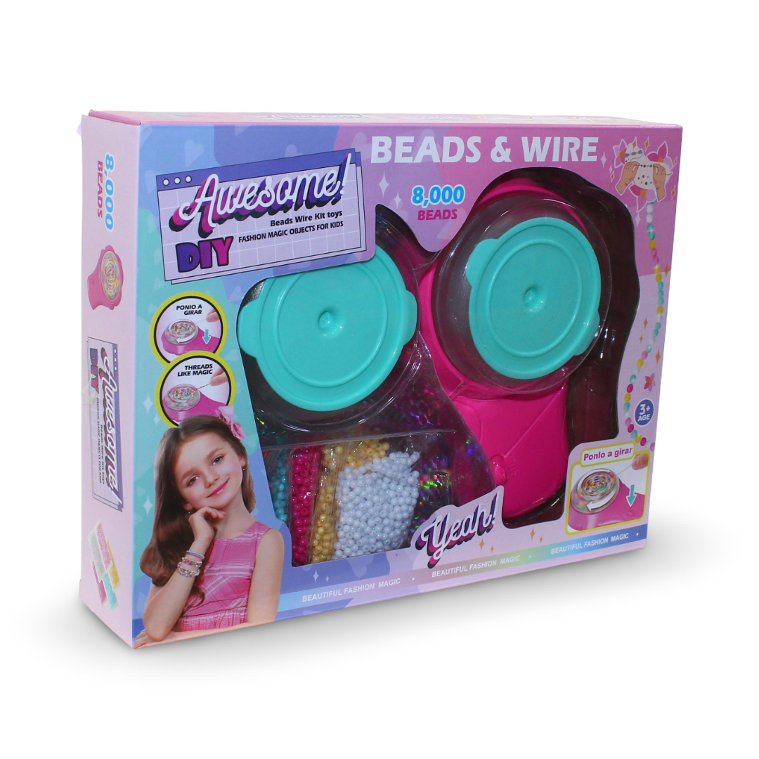 Awesome DIY Beads & Wire Kit Toy - Toys