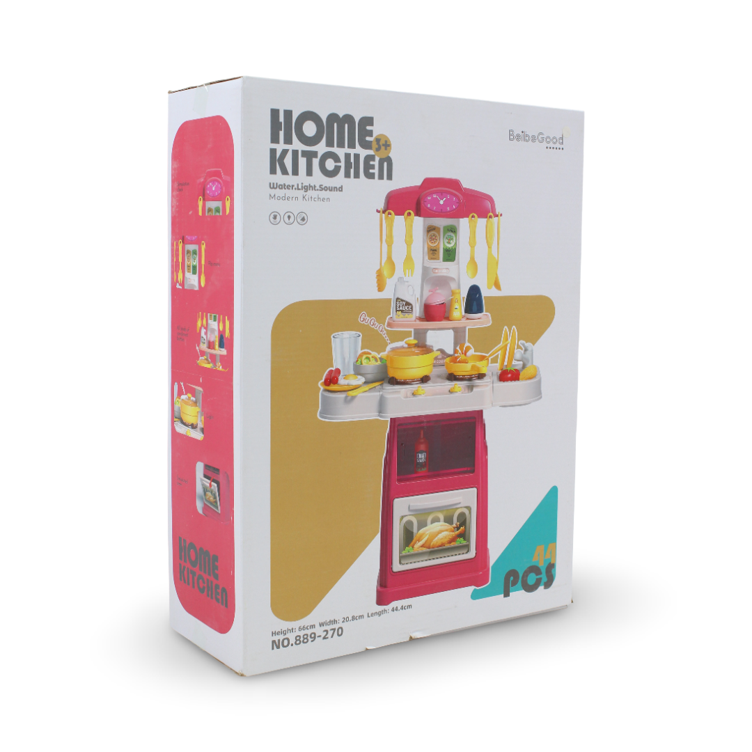 Beibe Good "Home Kitchen" Playset – 44 Pcs
