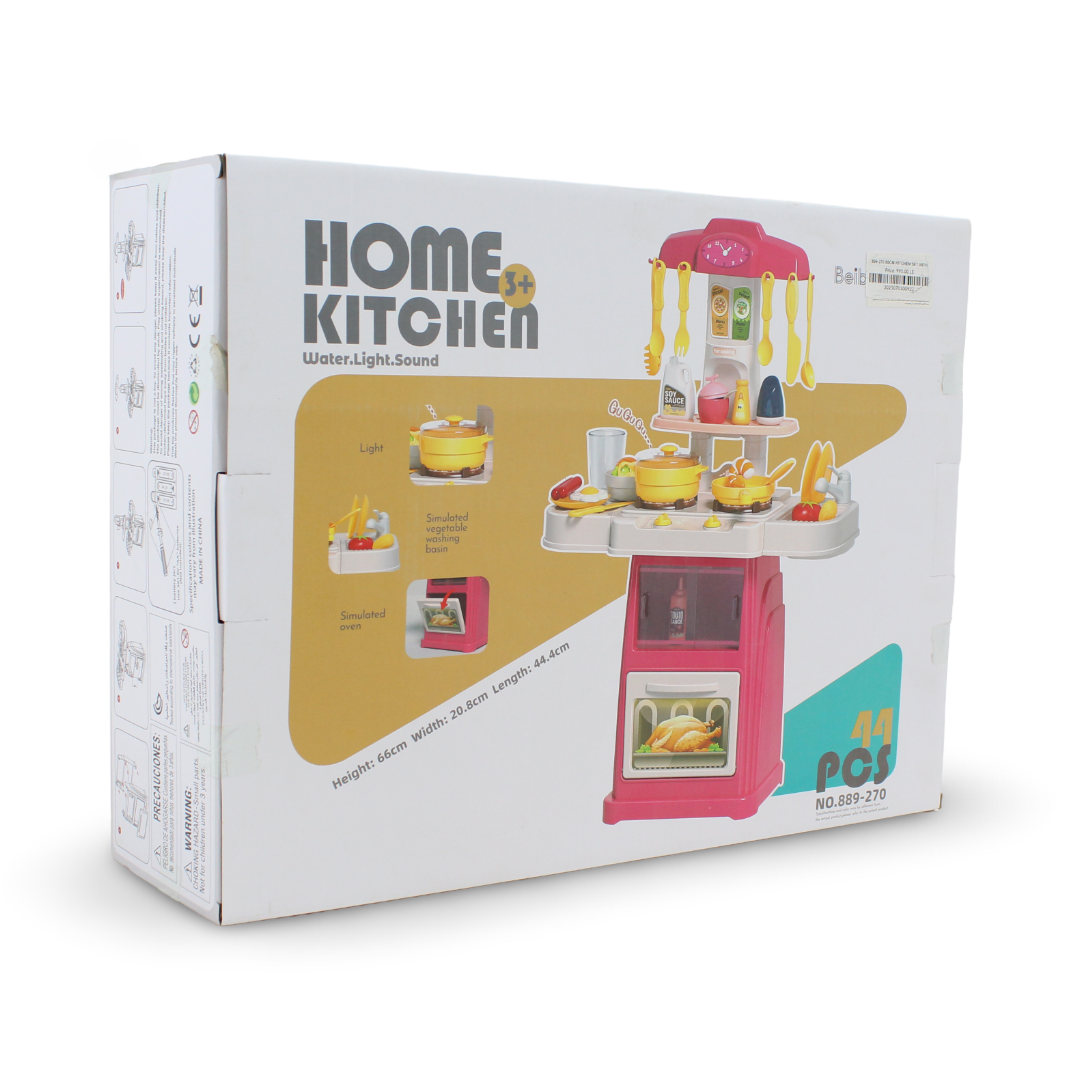 Beibe Good "Home Kitchen" Playset – 44 Pcs