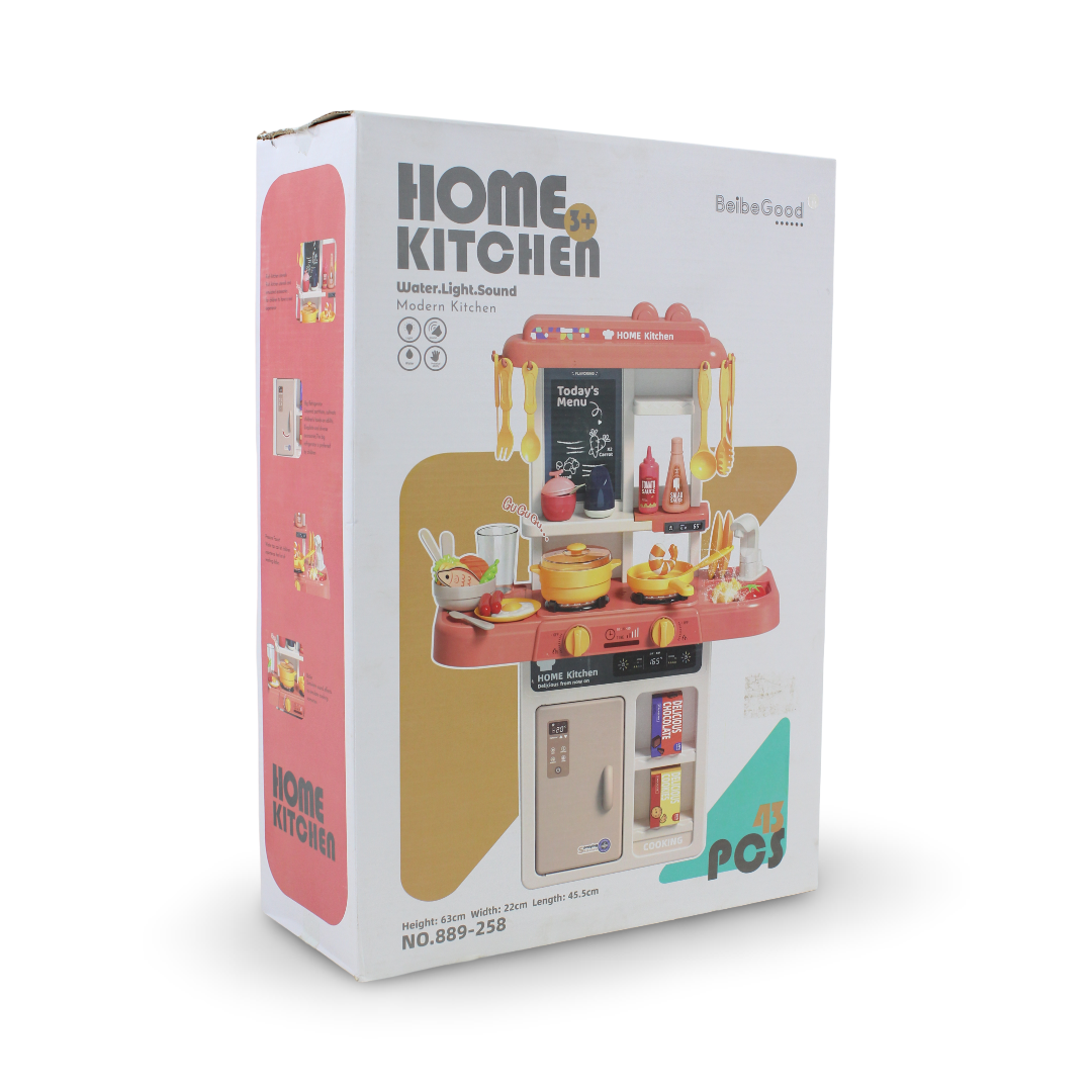 Beibe Good "Home Kitchen" Playset – 43 Pcs