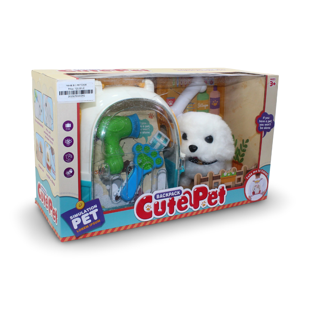 My Cute Friend White Puppy Care Set