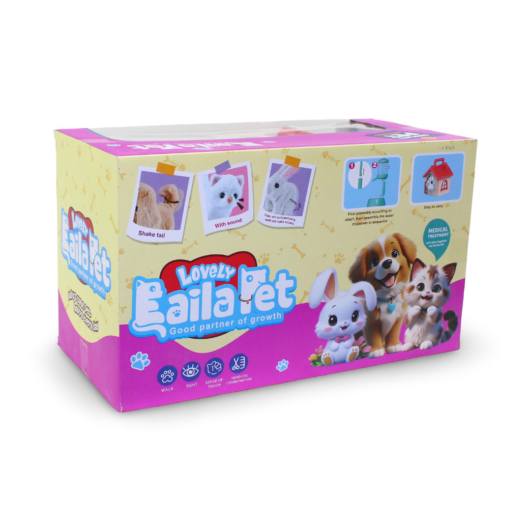 Jolier Interactive Kitten Pet House Set