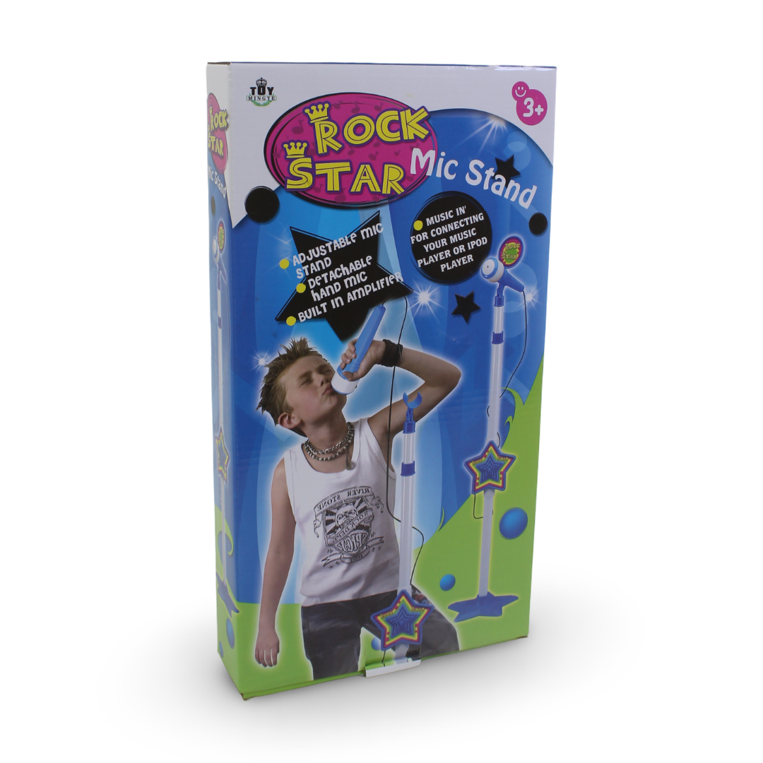 Rock Star Microphone Toy Set with Stand