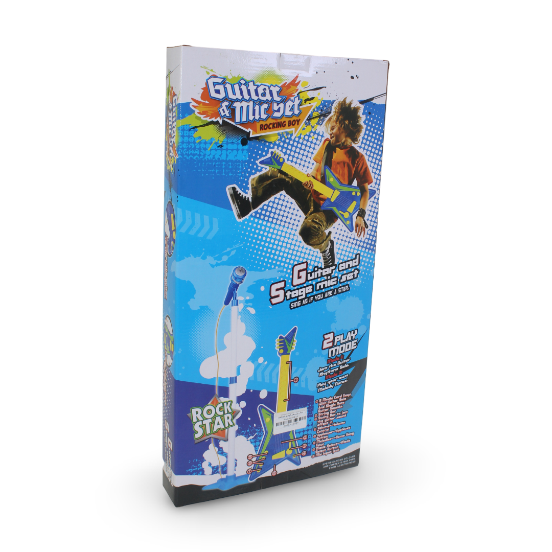 Rocking Boy Guitar & Microphone Set