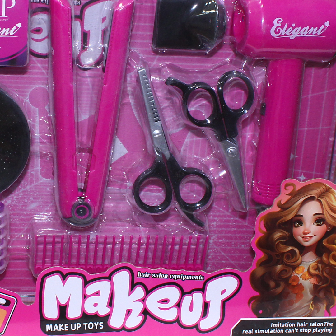 Elegant Makeup & Hair Salon Toy Set