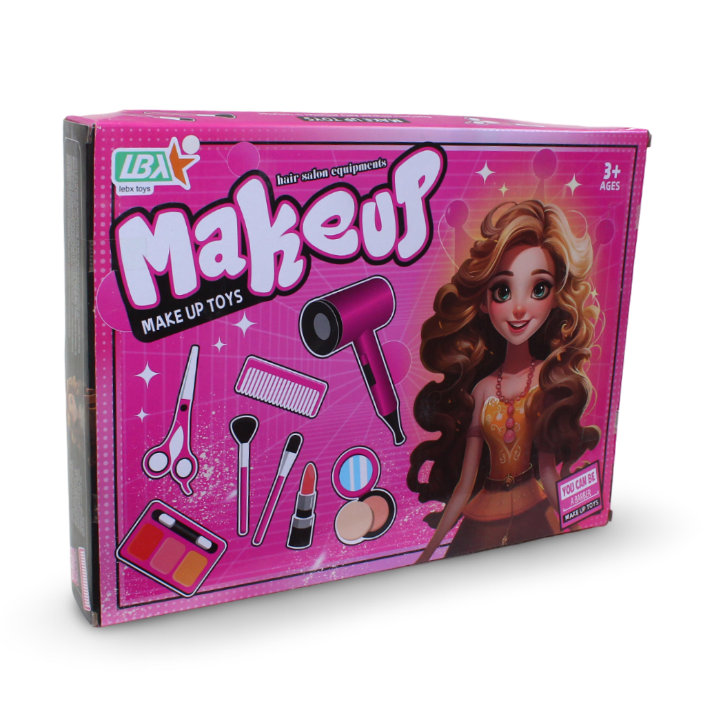 Elegant Makeup & Hair Salon Toy Set
