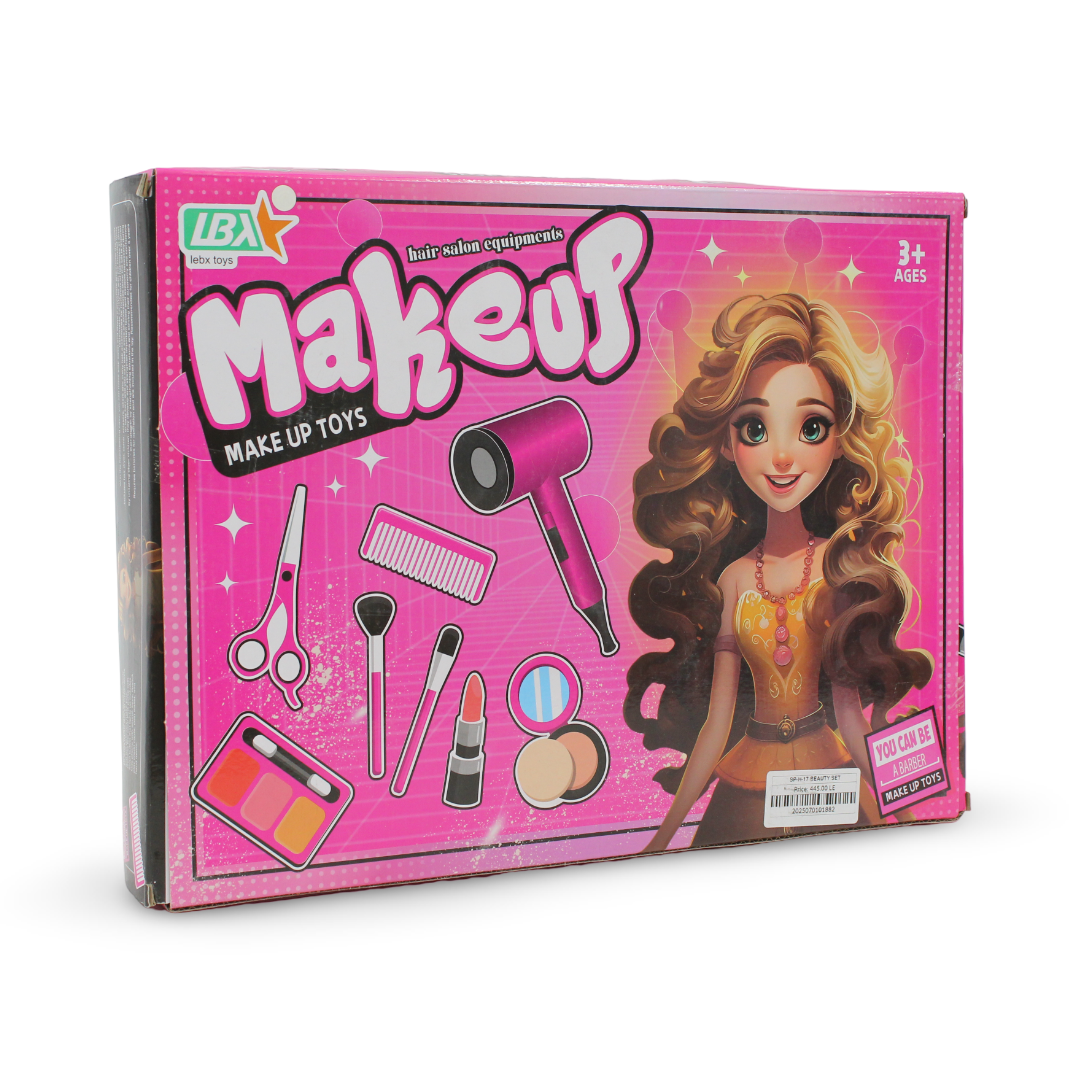 Elegant Makeup & Hair Salon Toy Set