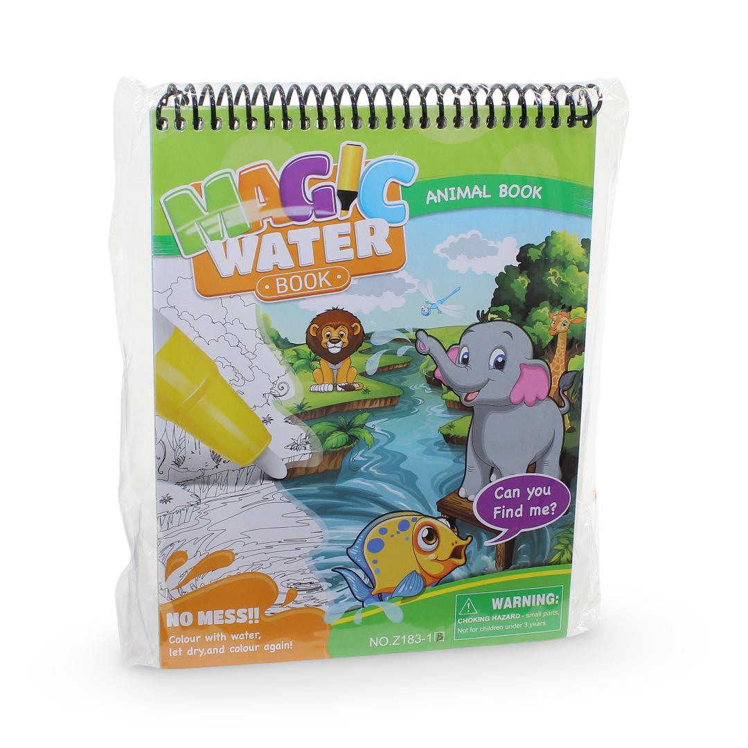 Magic Water Animals Book