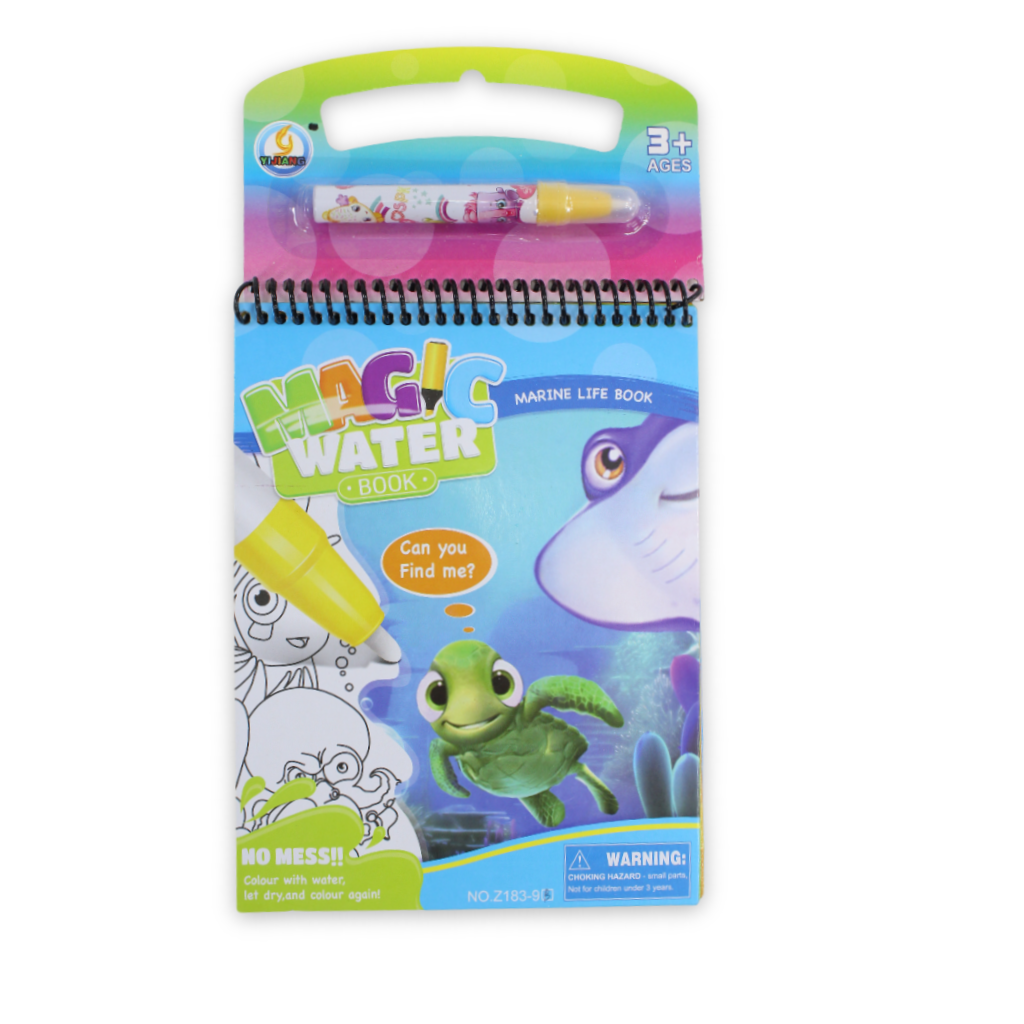 Marine Life Magic Water Book