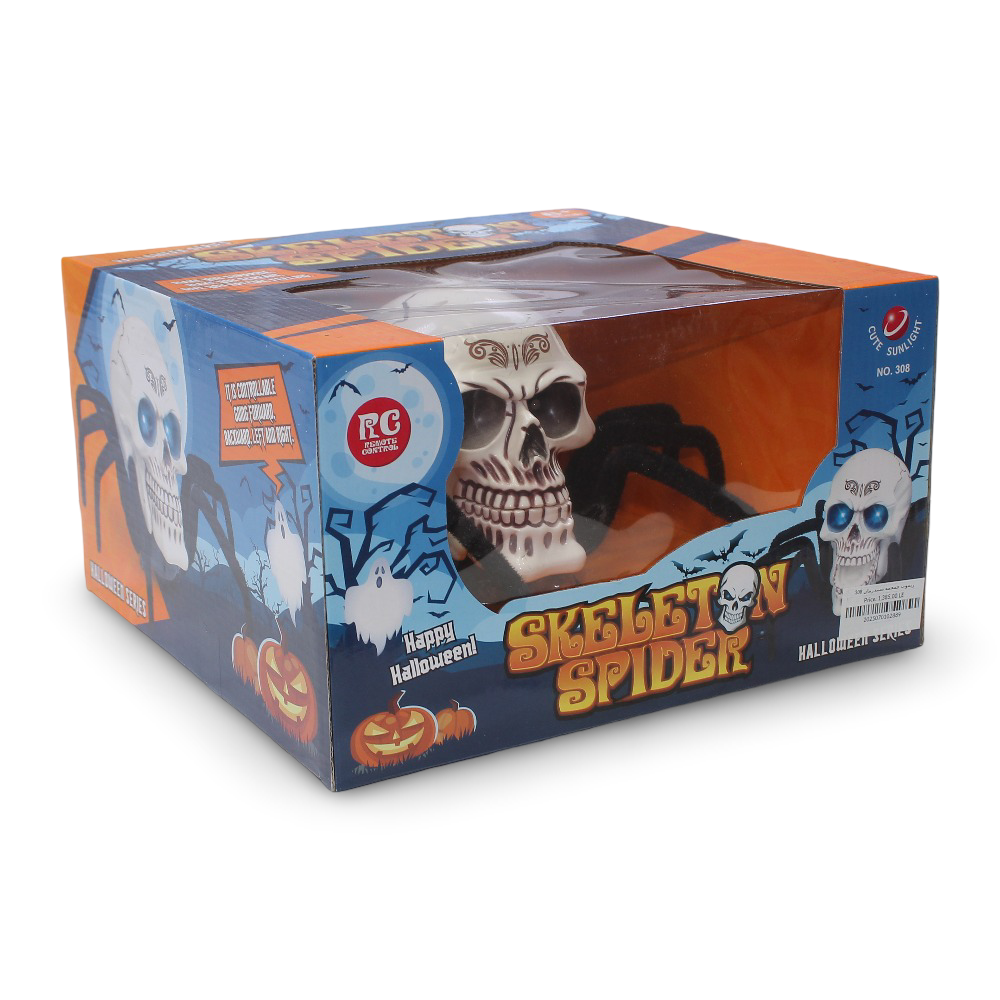RC Skeleton Spider Toy – Halloween Action Design
