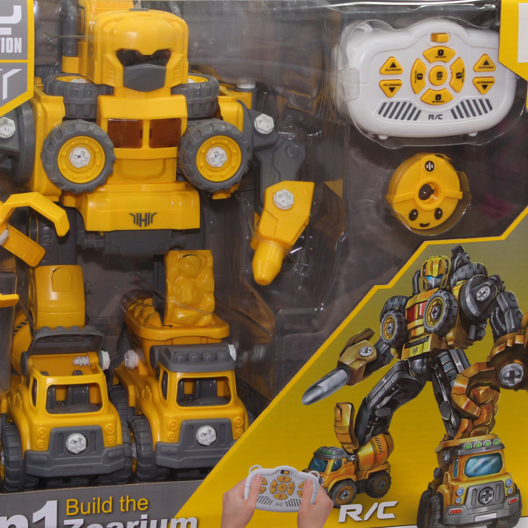 5-in-1 "Zoarium" DIY Deformation Robot Toy Set