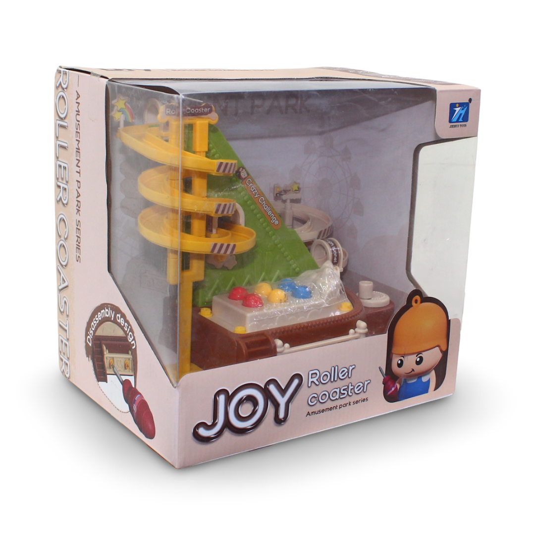 Joy Roller Coaster Amusement Park Series Toy Set