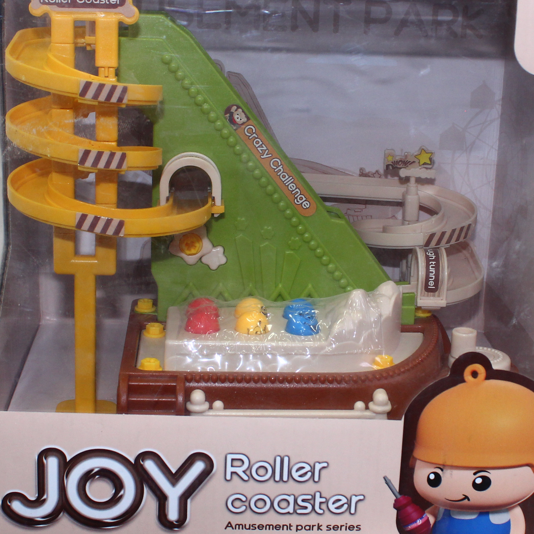 Joy Roller Coaster Amusement Park Series Toy Set