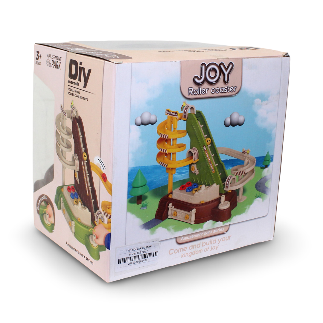 Joy Roller Coaster Amusement Park Series Toy Set