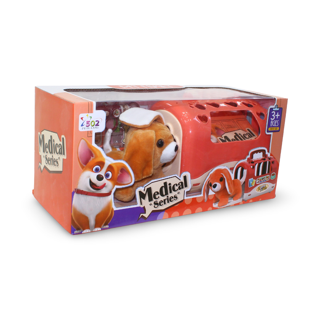 Medical Series Pet Care Toy Set with Plush Dog - Toys - OKO