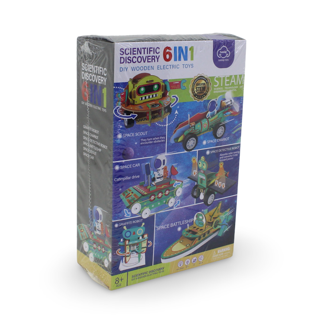 Scientific Discovery 6-in-1 Toy Kit - Toys - OKO