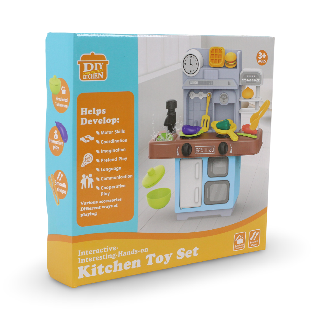 DIY Interactive Kitchen Toy Set - Toys - OKO