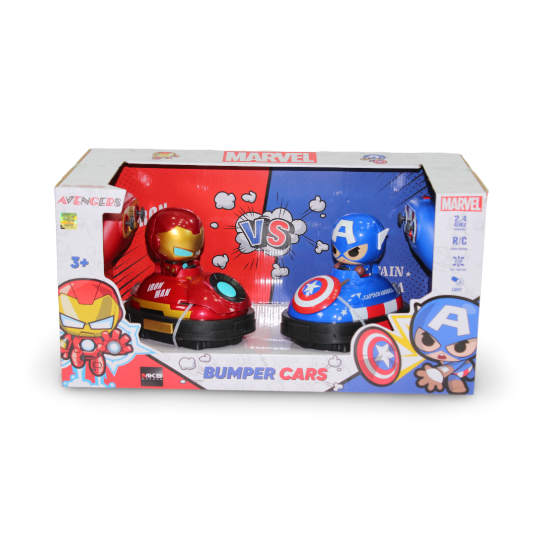 Marvel Avengers Toy Set RC Bumper Cars