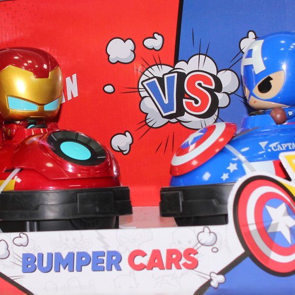 Marvel Avengers Toy Set RC Bumper Cars
