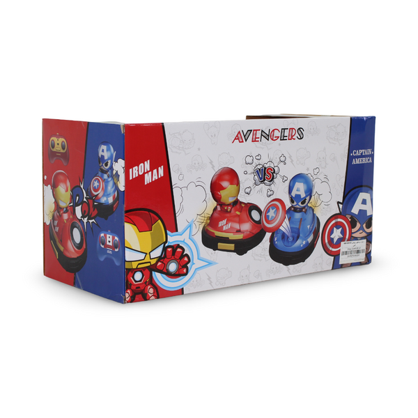 Marvel Avengers Toy Set RC Bumper Cars