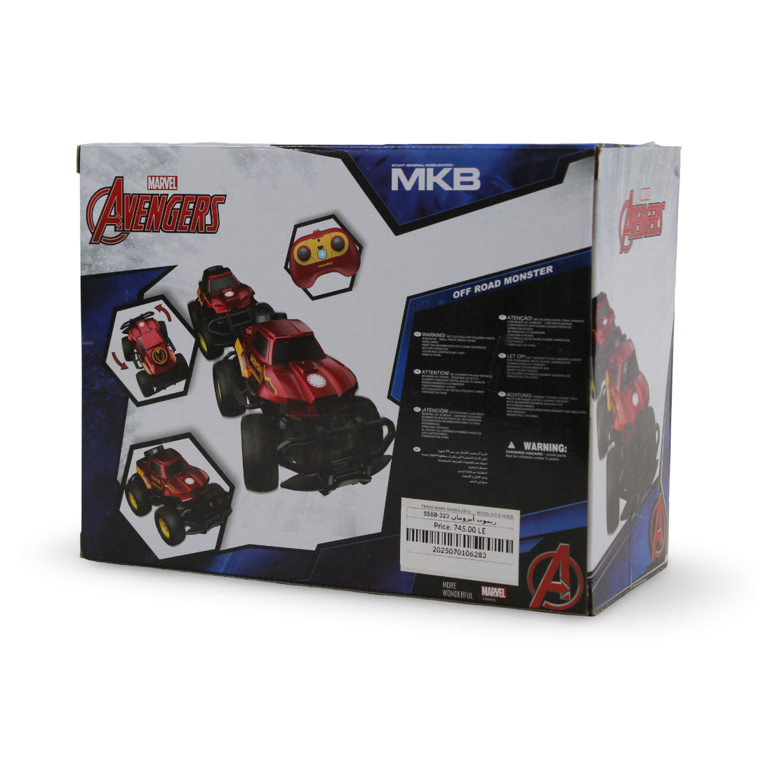 MKB Marvel Iron Man RC Monster Truck Toy