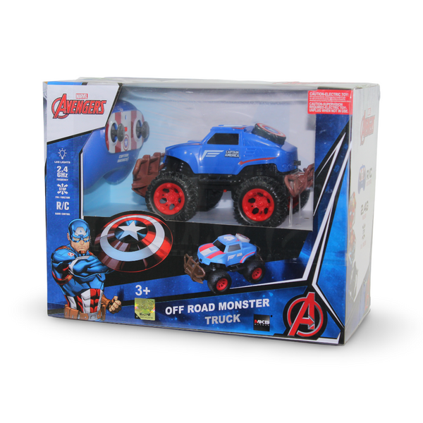 MKB Marvel Captain America RC Monster Truck Toy