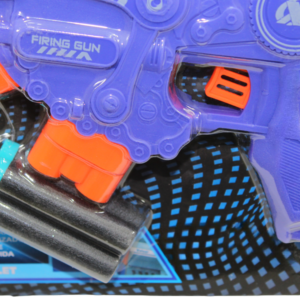Firing Gun Soft Bullet – Purple