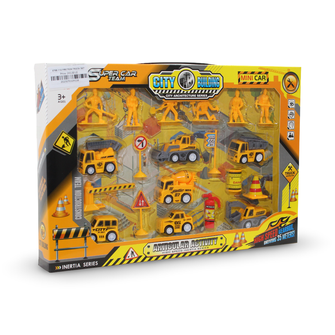 "City Building" Building Construction Vehicle Set