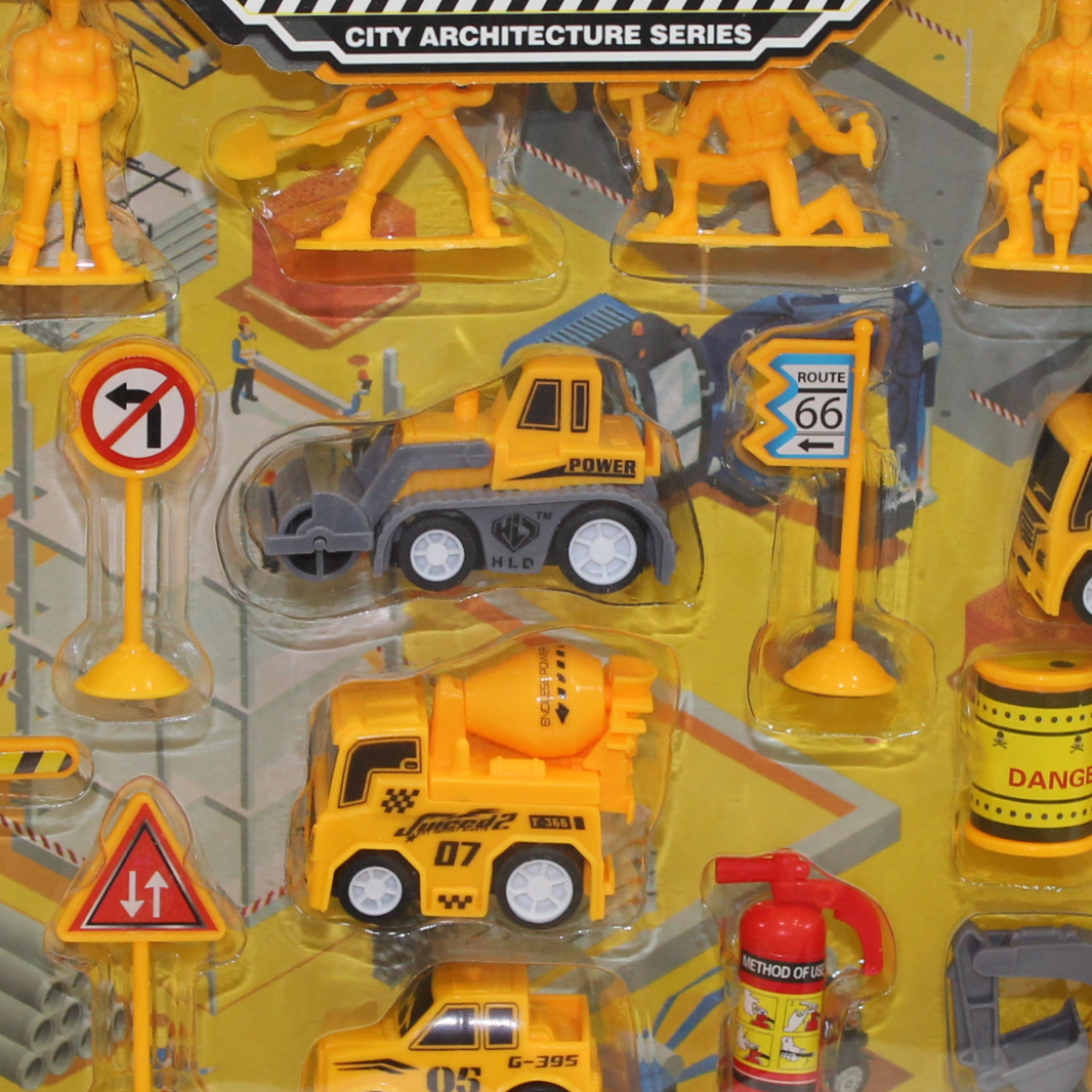 "City Building" Building Construction Vehicle Set