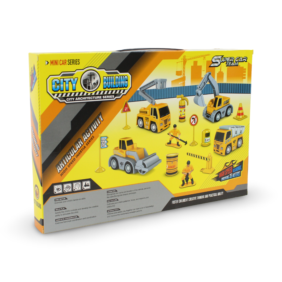"City Building" Building Construction Vehicle Set
